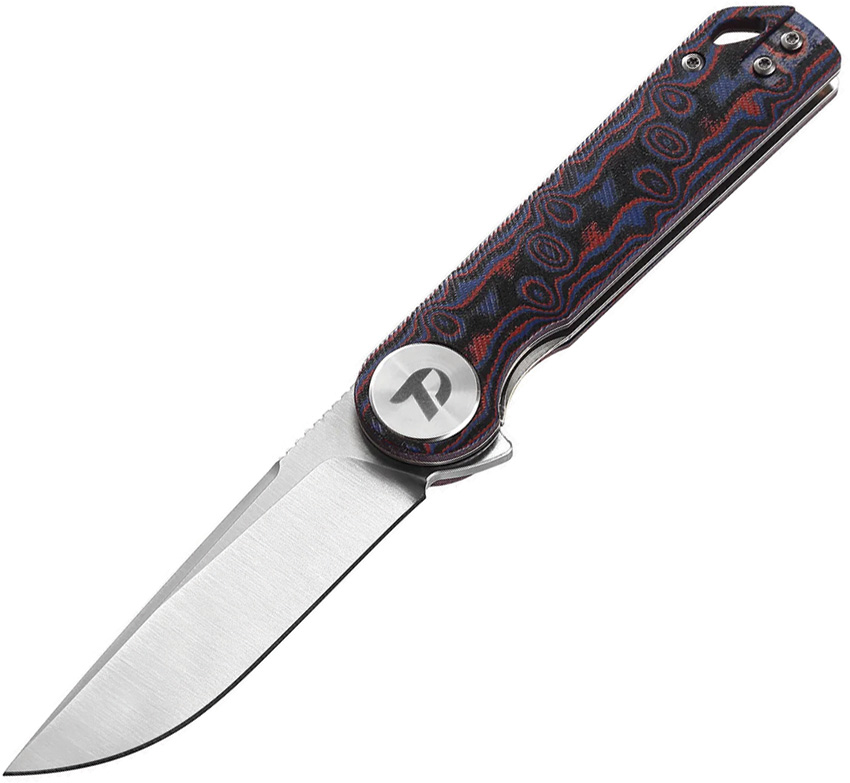 Linerlock Micarta Red