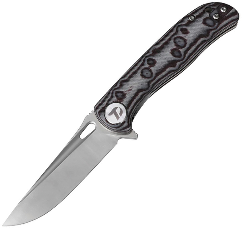Linerlock Micarta Gray