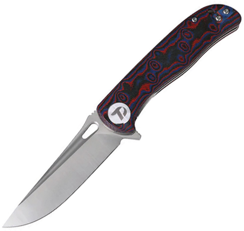 Linerlock Micarta Red
