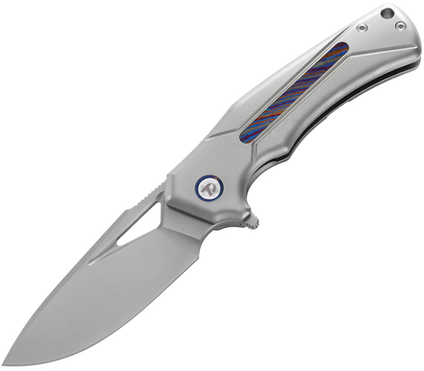 Framelock Gray Ti/Zirc