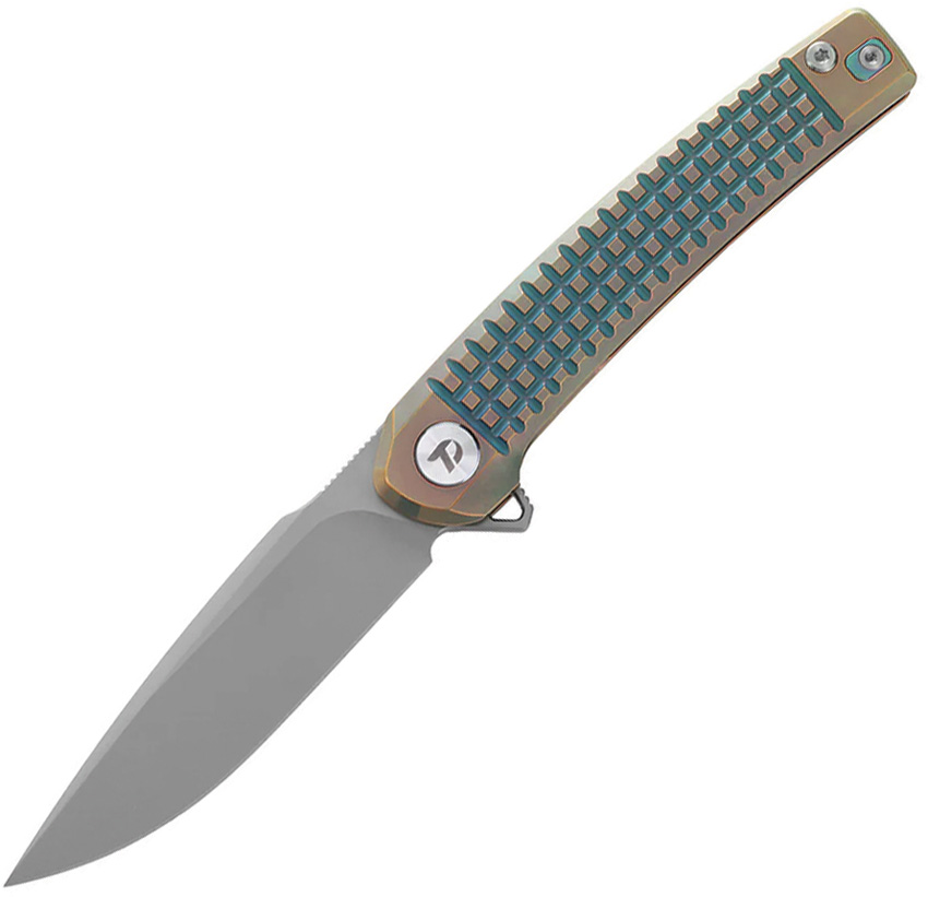 Framelock Ti Green