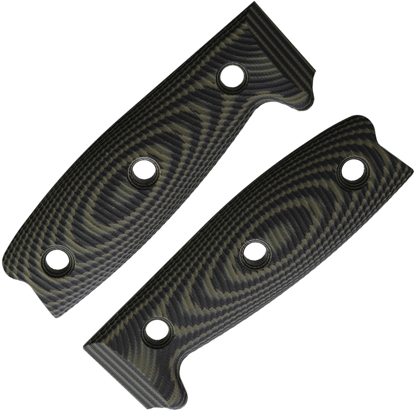 OD green/black G10 3D handle f
