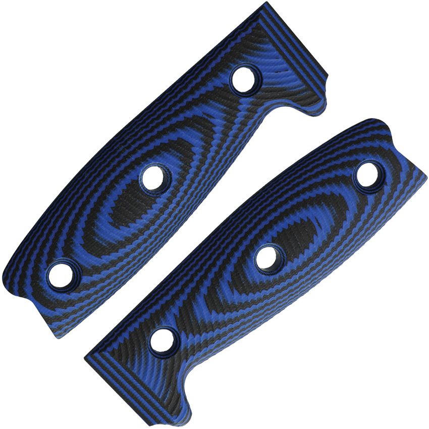 Blue/black G10 3D handle for E