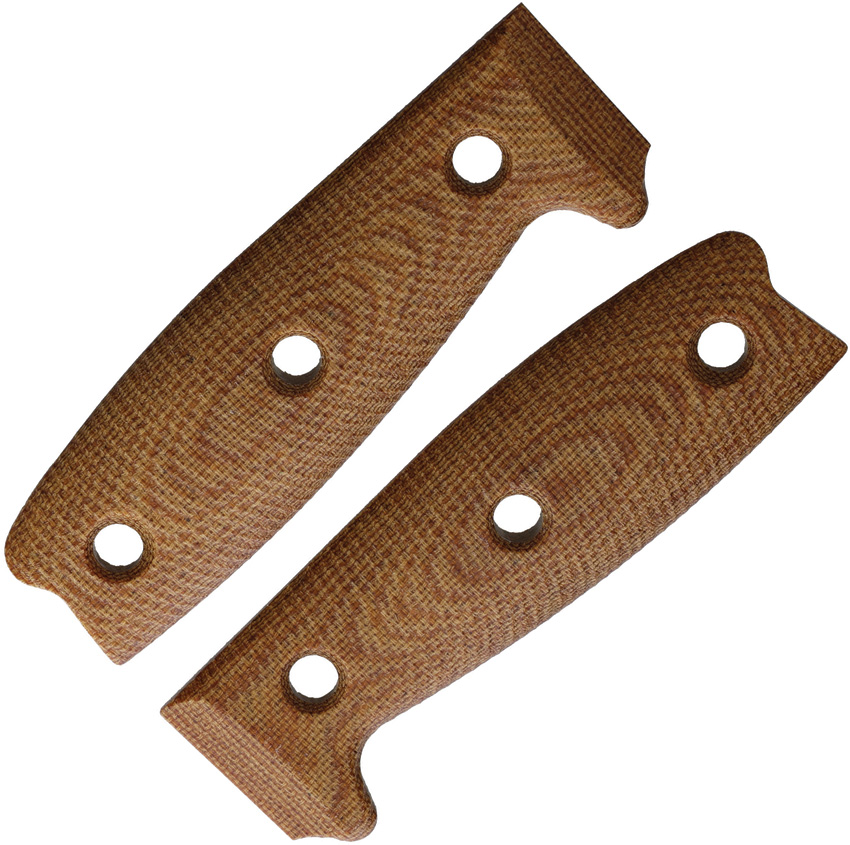 Natural micarta 3D handle for