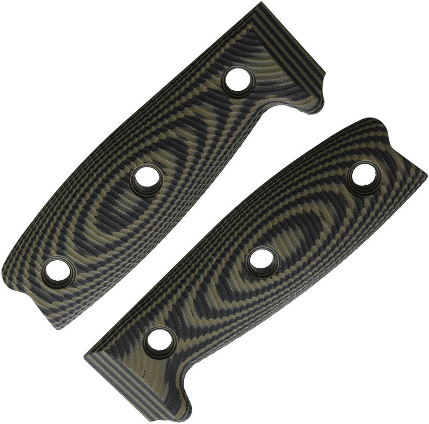 OD green/black G10 3D handle f