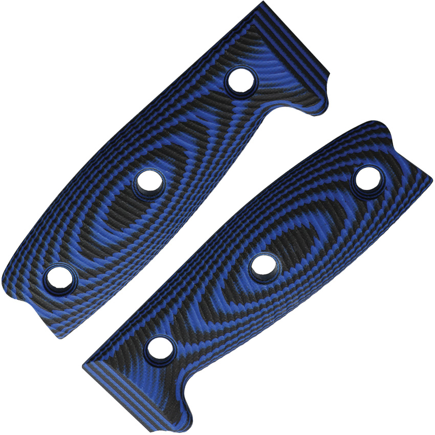Blue/black G10 3D handle for E