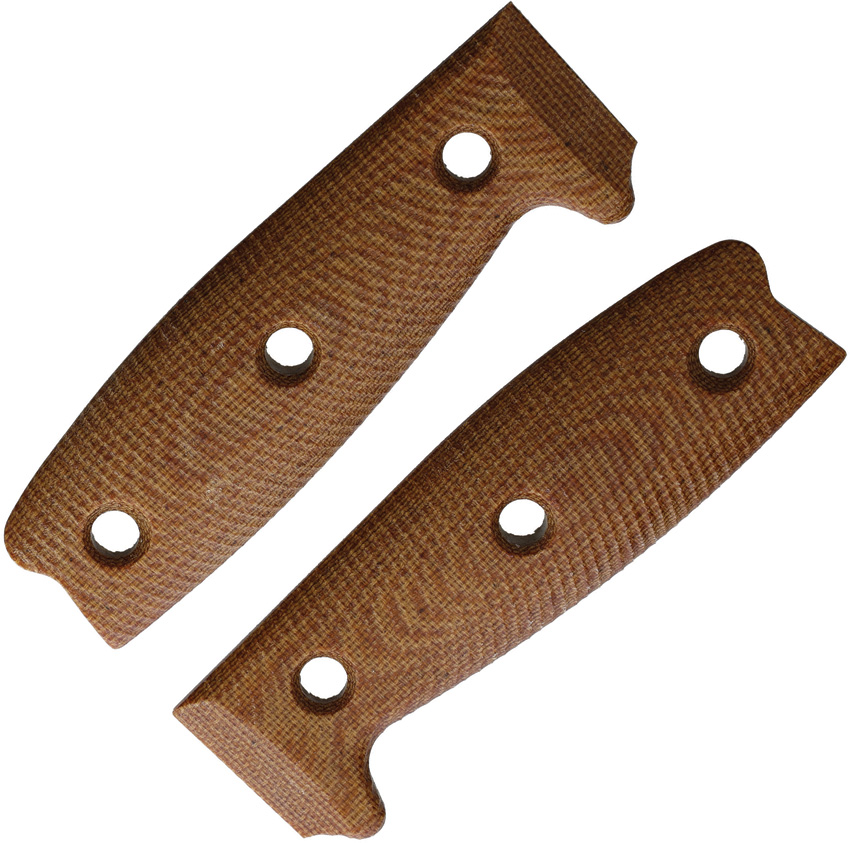 Natural micarta 3D handle for