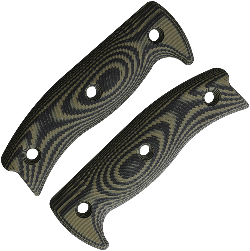 OD green/black G10 3D handle f