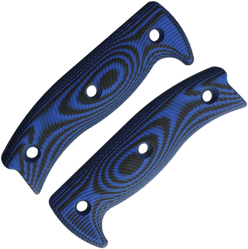 Blue/black G10 3D handle for E