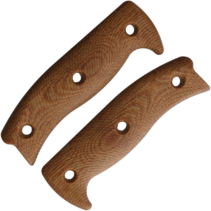 Natural micarta 3D handle for