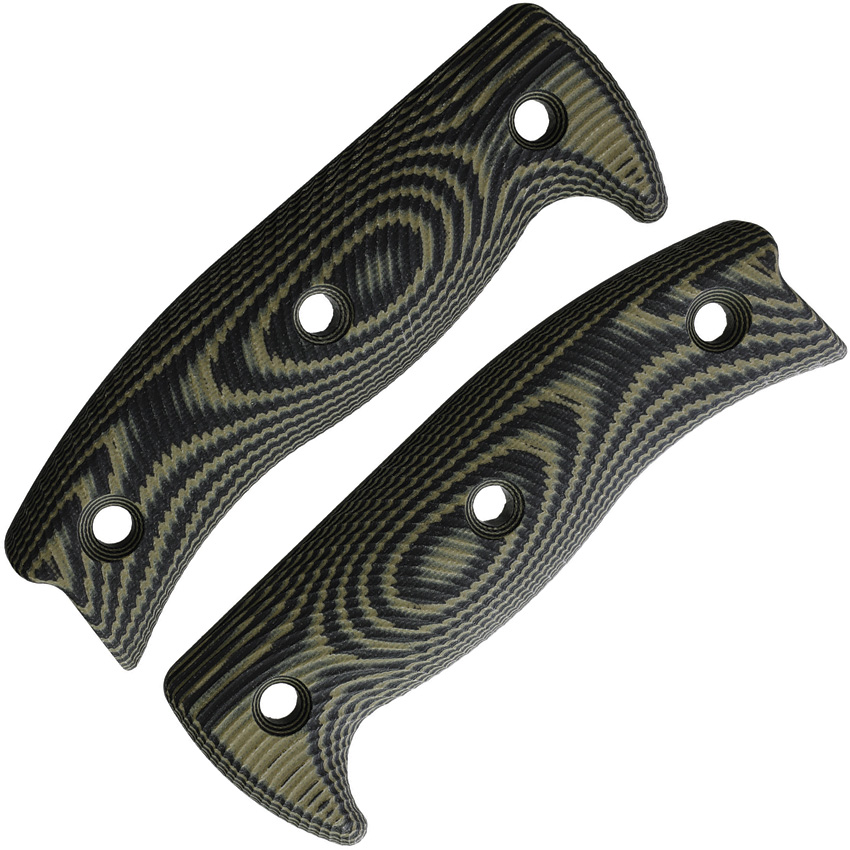 OD green/black G10 3D handle f