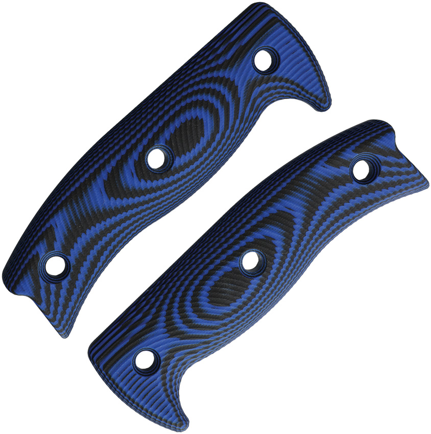 Blue/black G10 3D handle for E