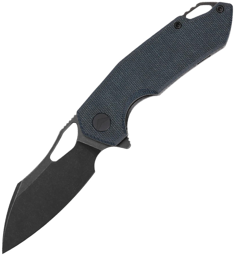 Glideman Linerlock Micarta Blu