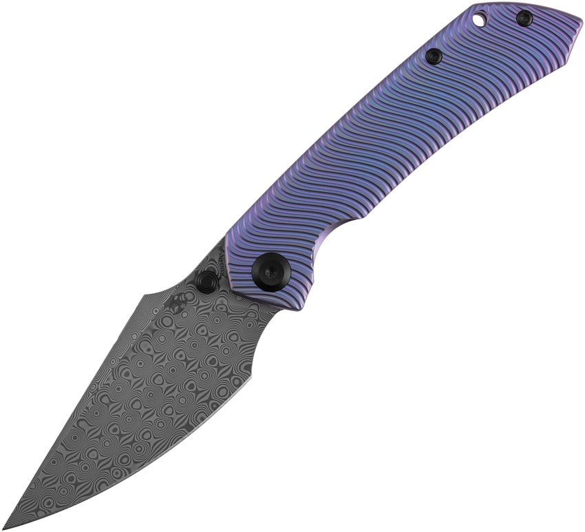 Fenrir Framelock Damascus PPL