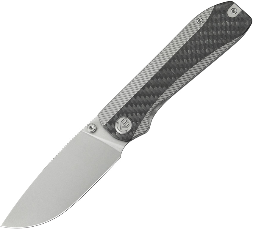 Zephyr Linerlock Gray Ti/CF