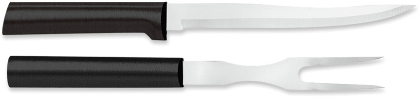Carving Set - Black Handle