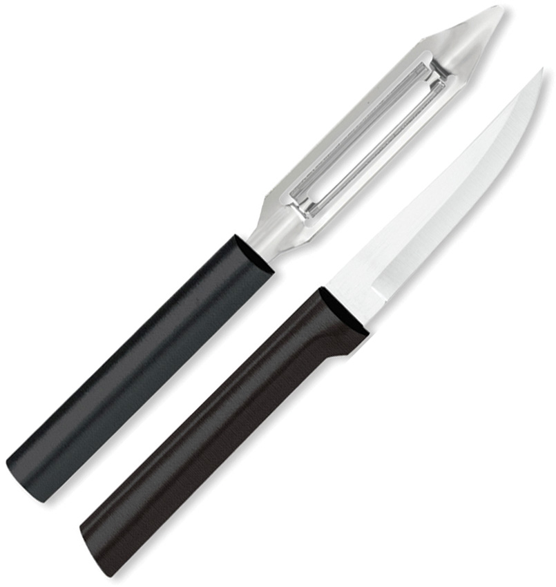 Pare & Peel Set - Black Handle