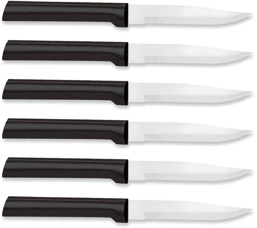 Serrated Steak Knives Set (6)